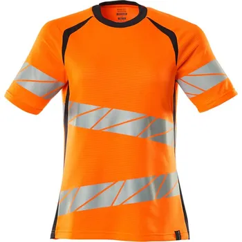 Pánské tričko MASCOT® Triko Hi-vis oranžová/černo modrá Velikost: 4XL