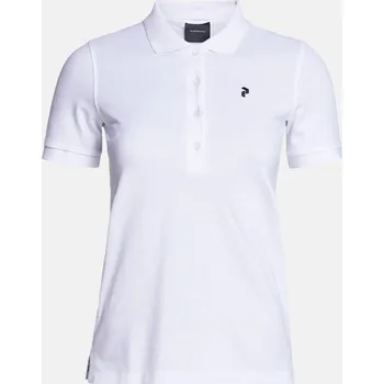 Dámská košile POLOKOŠILE PEAK PERFORMANCE W CLASSIC COTTON POLO WHITE