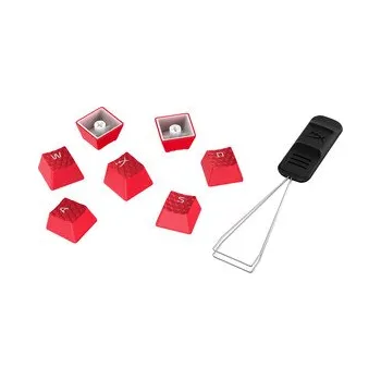 Klávesnice Rubber Keycaps - Red (US Layout) HYPERX