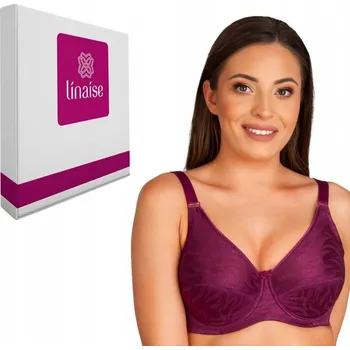 Podprsenka Měkká podprsenka Linaise 1680 Samantha Bordo 90C