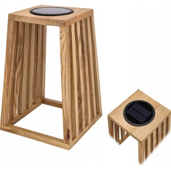 Stojací lampa LED solární LAMPA STOJACÍ zahradní 30 cm VENKOVNÍ do zahrady na terasu boho