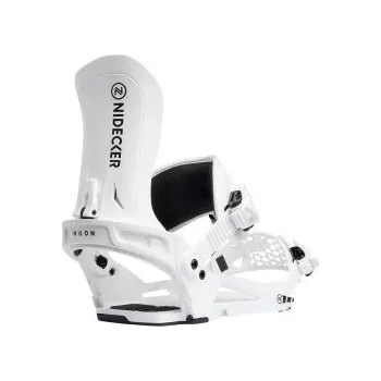 Vázání na snowboard Nidecker Muon white 25/26 M vázání + DÁREK DLE VÝBĚRU!