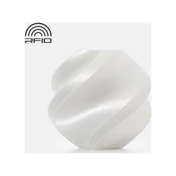 Filament Bambu Lab PLA Silk+ White, s cívkou, 1,75mm, 1kg (bílá)
