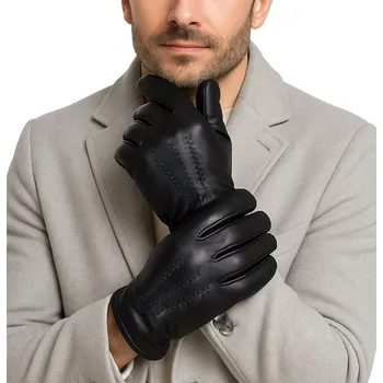 Rukavice Hagne pětiprsté rukavice z přírodní kůže, velikost M - muž