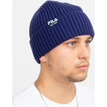 Čepice Fila zimní čepice beanie modrá, univerzální velikost