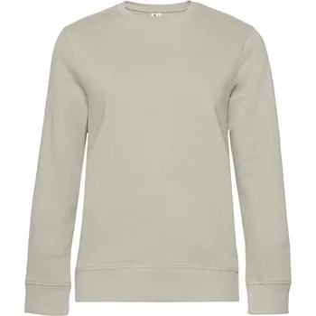 Pánská mikina B&C Unisex mikina přes hlavu WW01Q Grey Fog L