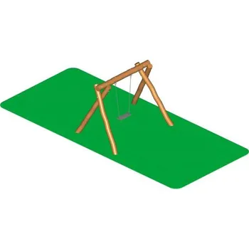 Dětská houpačka DHA02 - Houpačka řetězová, varianta 1 (v pádu do 1 m)