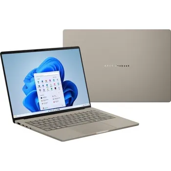 Notebook Asus ZenBook A14 OLED UX3407QA-QD289W - Snapdragon X1-26-100 14'' 16GB 512GB Windows 11 Home béžový