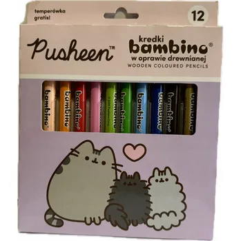 Pastelka Pastelky Bambino 12 ks Pusheen
