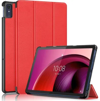 Příslušenství pro tablet VSECHNONAMOBIL 64778 LEATHER Zaklápěcí kryt pro Lenovo Tab M10 5G červený