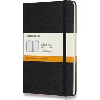 Zápisník Notes Moleskine 11,5x18,0 cm černý
