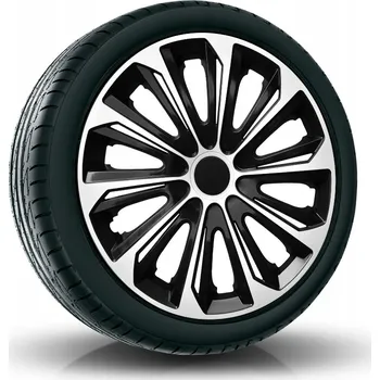 Disk Puklice STRONG 16" bílo-černé pro Mitsubishi, Nissan, Opel, 4 ks