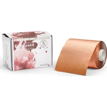 Alobalová fólie My Professional embosovaný alobal v roli 12 cm x 100 m Rose Gold