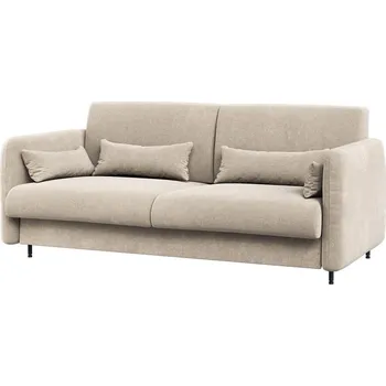 Pohovka Pohovka 140 do sklápěcí postele BC-01 látka modrá - Lenart Tk. Béžová / Šedá 164x74 cm