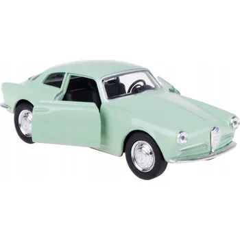 autíčko WELLY OLD TIMER 1954 ALFA ROMEO GIULIETTA ZELENÁ 1:34 NOVÝ KOVOVÝ MODEL