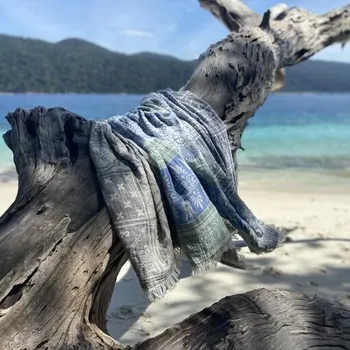 Osuška Pestemal Aelia Anna, různé motivy Milos modrá