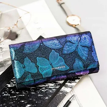 Peněženka Dámská peněženka Peterson PTN 42100-ONBF modrá