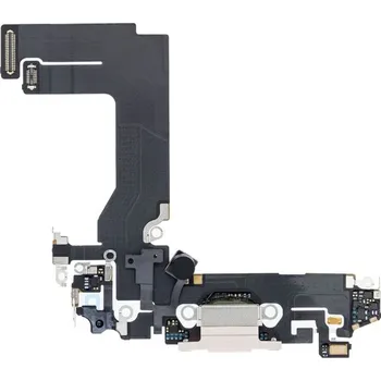 Nabíjecí a audio flex konektor pro iPhone 13 mini - růžový