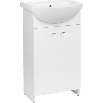 Koupelnový nábytek BPS-koupelny Koupelnová skříňka s keramickým umyvadlem Pikara W 45