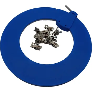 Zahradní hadice Hadicová spona-nekonečný pás W2 30mx9mm v boxu s posuvníkem, 50ks zámků BRADAS