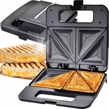 Toustovač SENDVIČOVAČ TOUSTOVAČ GRIL TORTILLA SILNÉ NEPŘILNAVÉ DESKY 1000 W