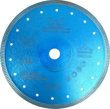 Příslušenství k brusce Kotouč diamantový řezný 250x10x250x10x25,4-22,23mm na dlažbu a kámen R&K PREMIUM