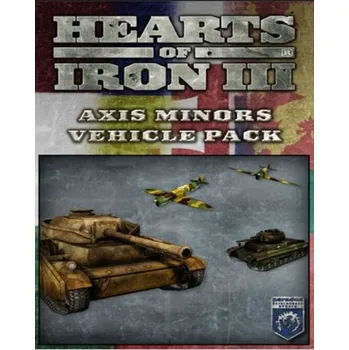 Počítačová hra ESD GAMES ESD Hearts of Iron 3 Axis Minors Vehicle Pack ESD-11741