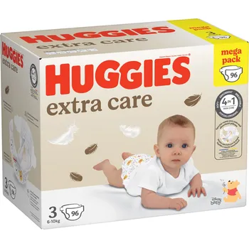 jednorázová plena Huggies Extra Care 3 6-10 kg