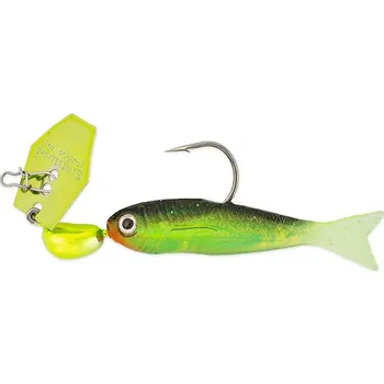 Umělá nástraha Nástraha Z-Man ChatterBait Flashback Mini 3,5g 4cm Chartreuse / Firetiger