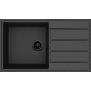 Granitový dřez Granitový dřez Aquastone LAGO 80 černá edice