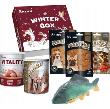 Vrták Akinu WINTER BOX Masíčka Premium pro psy
