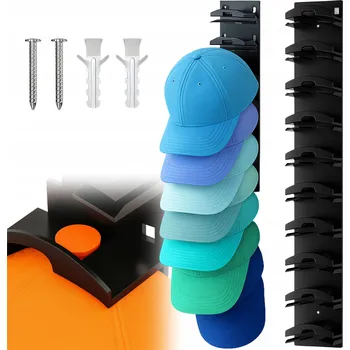 Věšák Šatní ramínko plastový Korbi černý