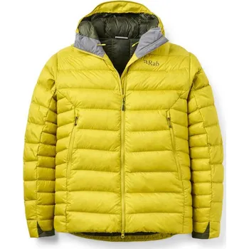 Pánská péřová bunda Rab Mythic Alpine Barva: Dark Pollen, Velikost: XXL