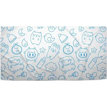 Osuška Sablio Ručník Kreslení - 50x100 cm