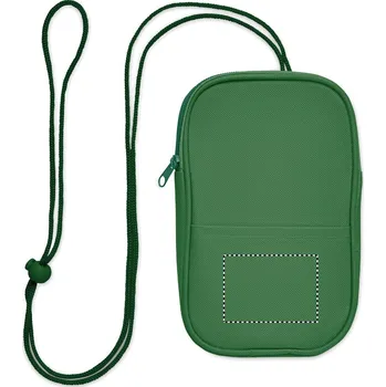 Cestovní taška Cestovní RPET pouzdro 20 FRONT POCKET, 50x70mm Sítotisk, 1 barva