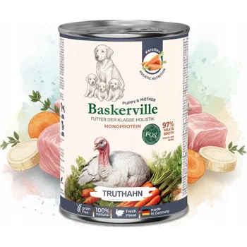 Krmivo pro psa Baskerville Prebio KRŮTA – s prebiotiky pro štěňata a kojící feny