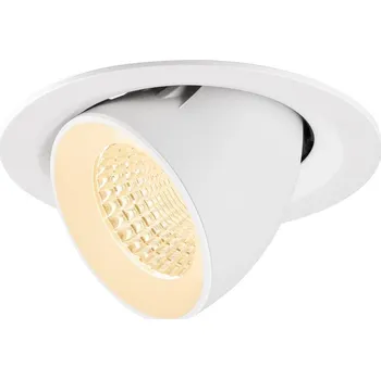 Bodové svítidlo SLV - BIG WHITE NUMINOS® GIMBLE M Stropní vestavné svítidlo, 2700 K, 55°, bílé - BIG WHITE (SLV) LA 1009557