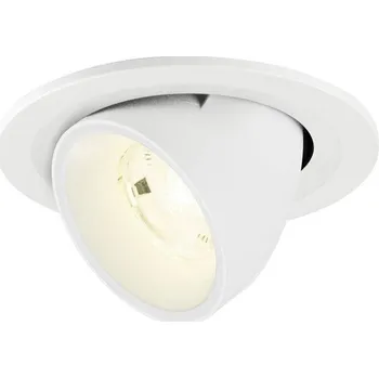 Bodové svítidlo SLV - BIG WHITE NUMINOS® GIMBLE S Stropní vestavné svítidlo, 4000 K, 20°, IP20, kulaté, bílé - BIG WHITE (SLV) LA 1009425