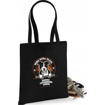 Nákupní taška Striker, látková, bez vzoru
