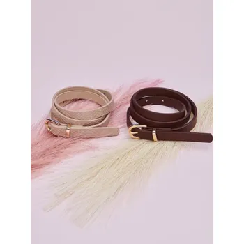 Dámské oblečení Sinsay - Sada 2 pásků - vícebarevná - 7152A-MLC - 7152A-MLC-XS-1