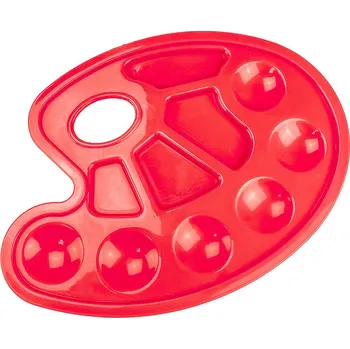 Paleta na barvy Pro Háčkování Paleta malířská červená