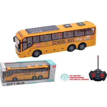 RC model ostatní Mamido Školní autobus na dálkové ovládání 1:24 žlutý MT1305