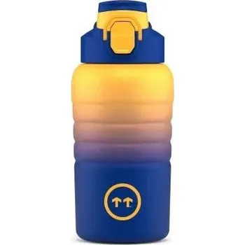Láhev Termo láhev COOL BOTTLES SPORT PARIS 500 ML OS Tmavě modrá, Žlutá