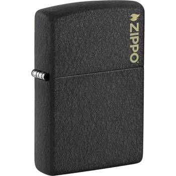 Zapalovač Black Crackle® Zippo Logo zapalovač 26208
