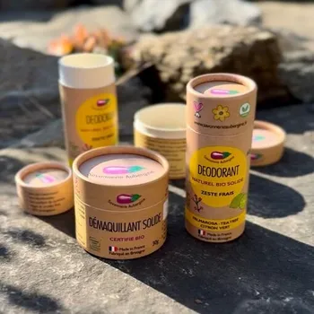 Svěží tuhý deodorant a jemný odličovač/make-up remover Deodorant