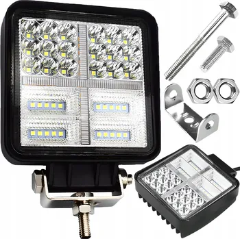 Pracovní světlo Pracovní LED světlo Retoo 177 W 12-24 V 6800 lm obdélníkové, 38 LED diod, IP67