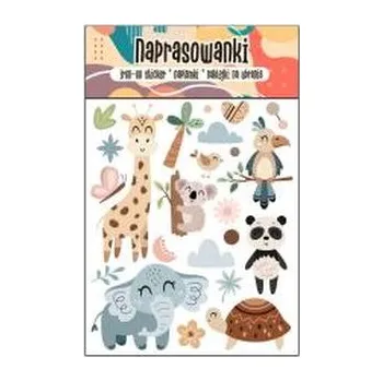 Set školních potřeb Naprasowanki Termo Naklejki na Ubrania Zwierzątka