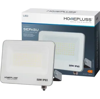 Ultratenký LED reflektor šedý 50W 4600lm, studená barva světla