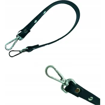 Kabelka KOŽENÉ ucho / pásek ke kabelce O bag Obag černé