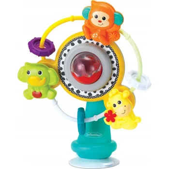 Infantino 315125-00 Kolotoč do postýlky Jungle Ferris Wheel - otáčecí hračka